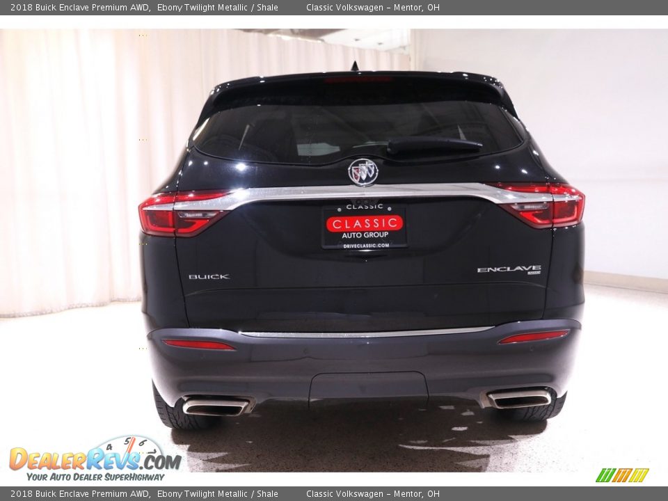 2018 Buick Enclave Premium AWD Ebony Twilight Metallic / Shale Photo #19