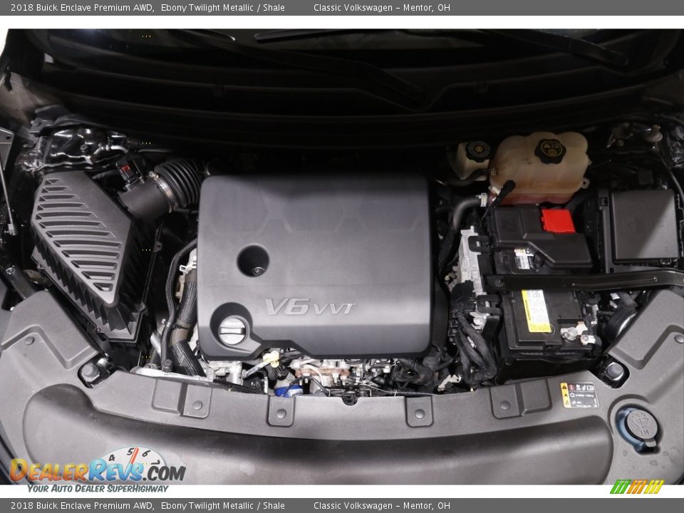 2018 Buick Enclave Premium AWD Ebony Twilight Metallic / Shale Photo #20