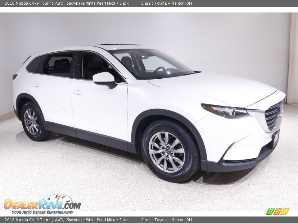 2018 Mazda CX-9 Touring AWD Snowflake White Pearl Mica / Black Photo #1