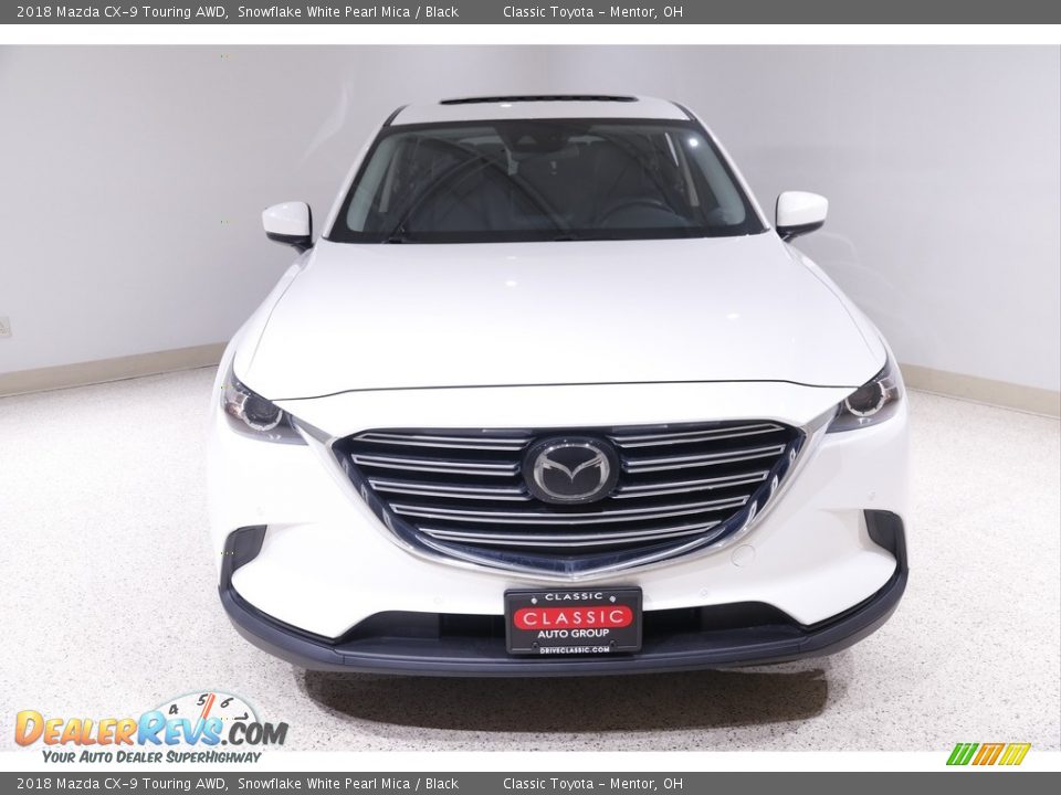 2018 Mazda CX-9 Touring AWD Snowflake White Pearl Mica / Black Photo #2