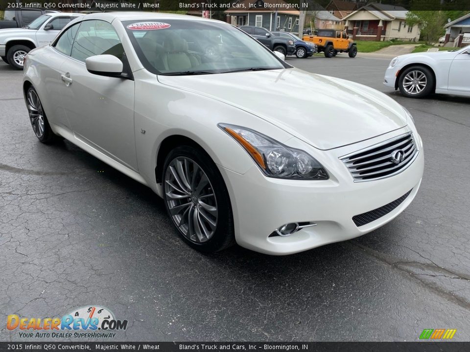 Front 3/4 View of 2015 Infiniti Q60 Convertible Photo #5