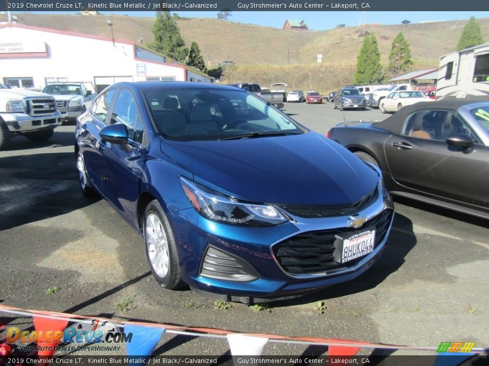 2019 Chevrolet Cruze LT Kinetic Blue Metallic / Jet Black/­Galvanized Photo #1