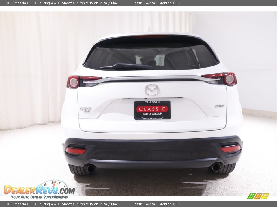 2018 Mazda CX-9 Touring AWD Snowflake White Pearl Mica / Black Photo #16