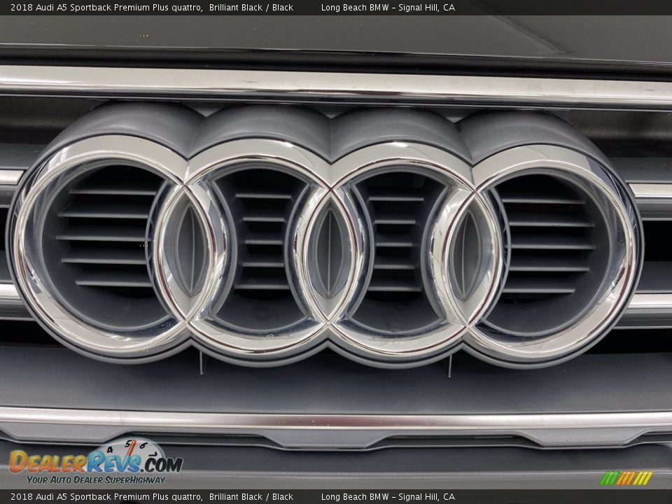 2018 Audi A5 Sportback Premium Plus quattro Brilliant Black / Black Photo #8