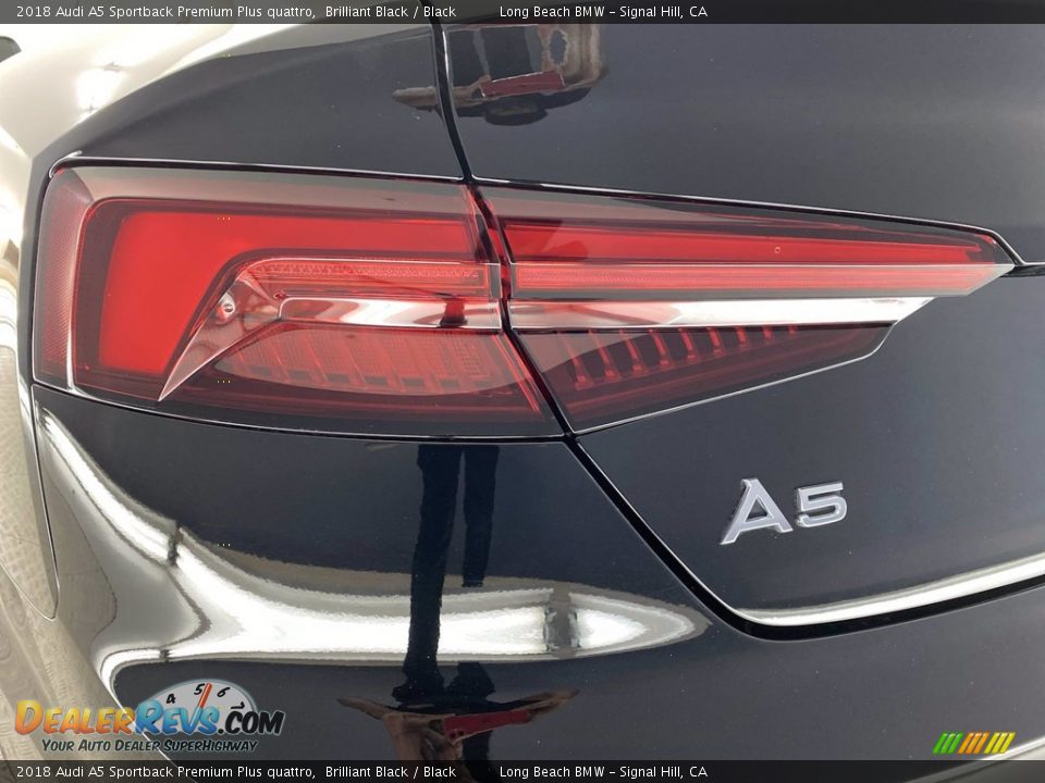 2018 Audi A5 Sportback Premium Plus quattro Brilliant Black / Black Photo #9