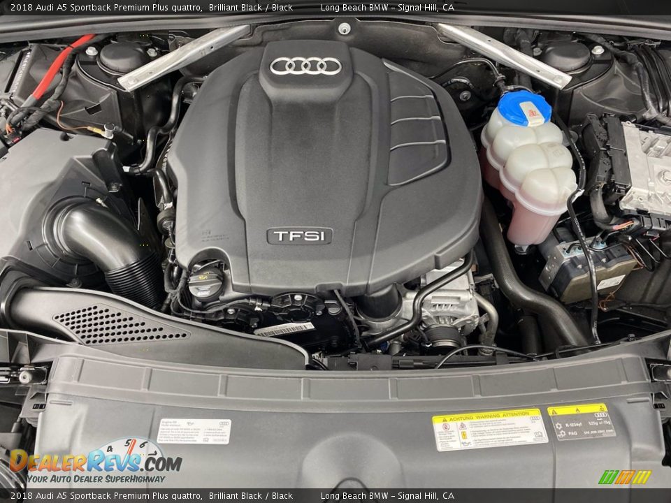 2018 Audi A5 Sportback Premium Plus quattro 2.0 Liter Turbocharged TFSI DOHC 16-Valve VVT 4 Cylinder Engine Photo #12