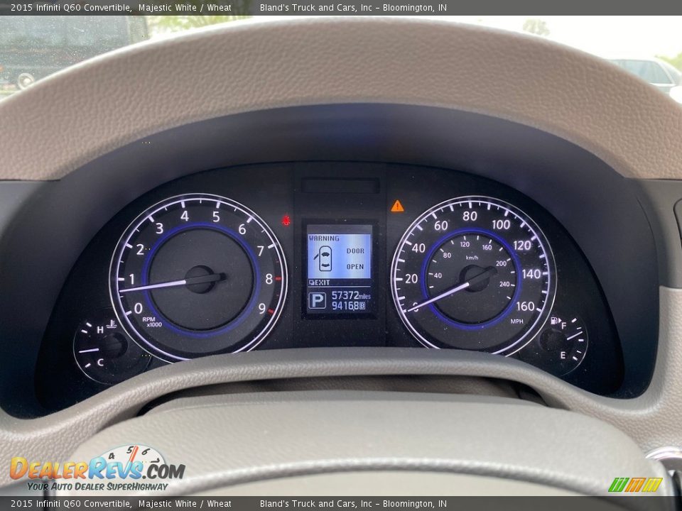 2015 Infiniti Q60 Convertible Gauges Photo #24