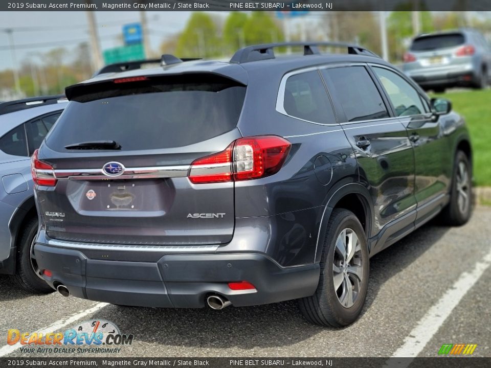 2019 Subaru Ascent Premium Magnetite Gray Metallic / Slate Black Photo #3