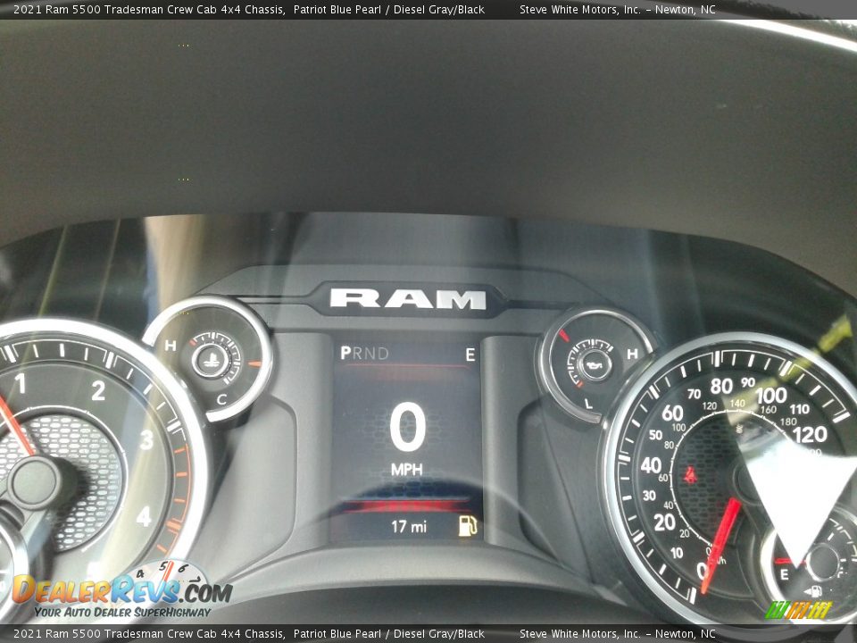 2021 Ram 5500 Tradesman Crew Cab 4x4 Chassis Gauges Photo #19