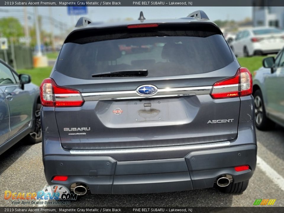 2019 Subaru Ascent Premium Magnetite Gray Metallic / Slate Black Photo #4