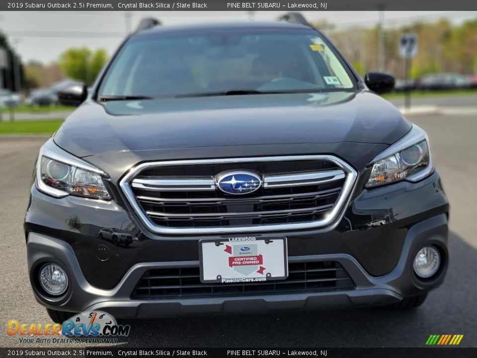 2019 Subaru Outback 2.5i Premium Crystal Black Silica / Slate Black Photo #15