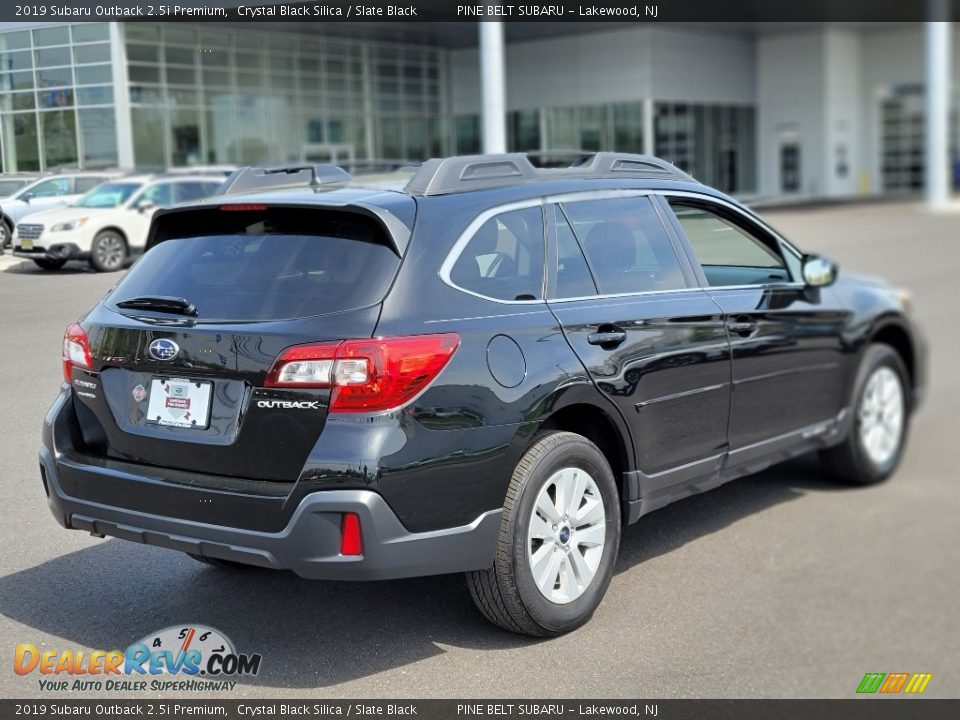 2019 Subaru Outback 2.5i Premium Crystal Black Silica / Slate Black Photo #19