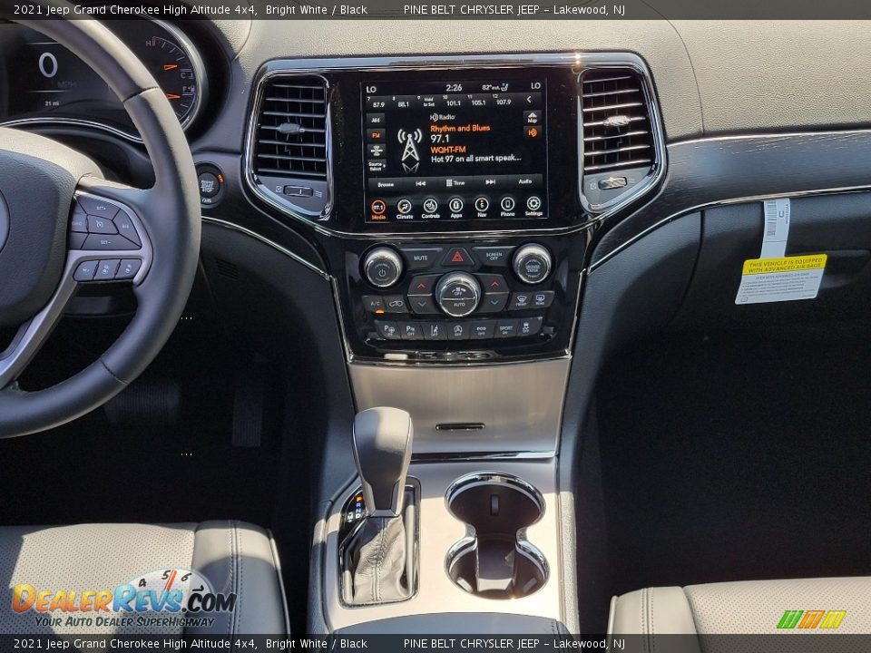 2021 Jeep Grand Cherokee High Altitude 4x4 Bright White / Black Photo #7