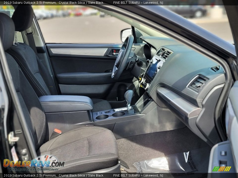 2019 Subaru Outback 2.5i Premium Crystal Black Silica / Slate Black Photo #24