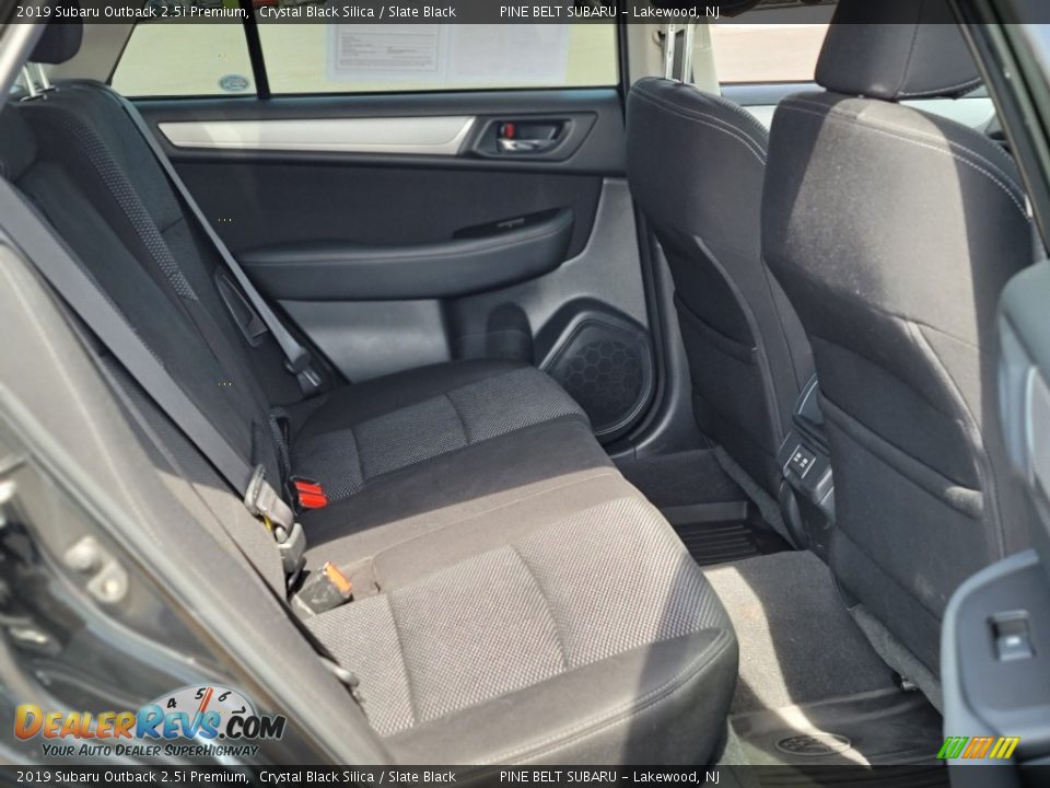 2019 Subaru Outback 2.5i Premium Crystal Black Silica / Slate Black Photo #25