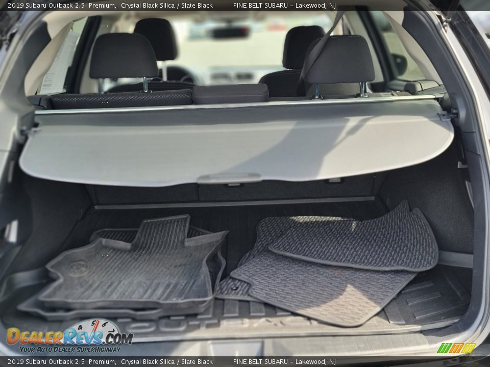 2019 Subaru Outback 2.5i Premium Crystal Black Silica / Slate Black Photo #27