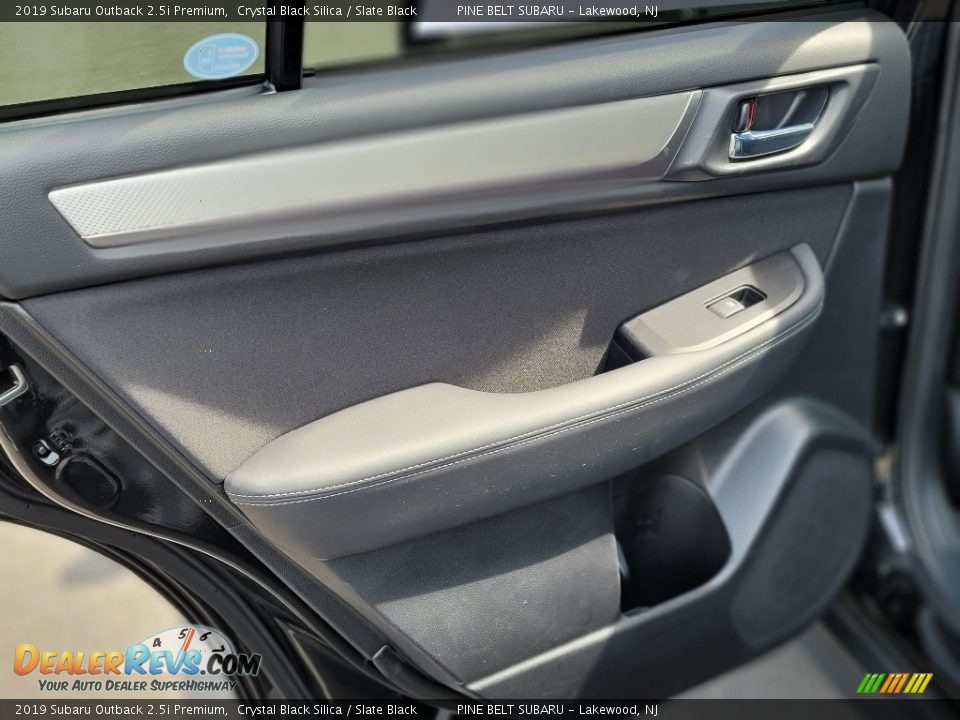 2019 Subaru Outback 2.5i Premium Crystal Black Silica / Slate Black Photo #29