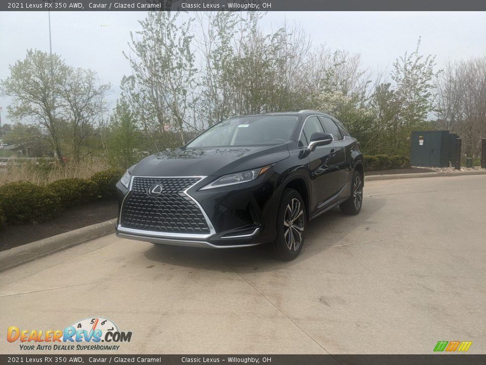 2021 Lexus RX 350 AWD Caviar / Glazed Caramel Photo #1