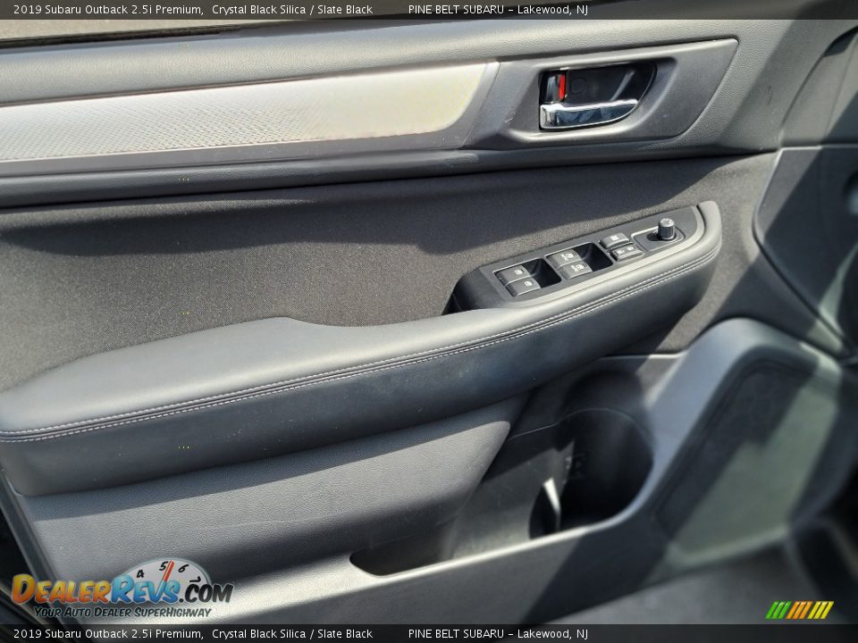 2019 Subaru Outback 2.5i Premium Crystal Black Silica / Slate Black Photo #31
