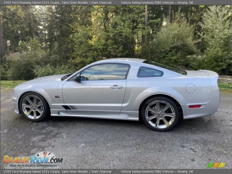 Satin Silver Metallic 2005 Ford Mustang Saleen S281 Coupe Photo #1