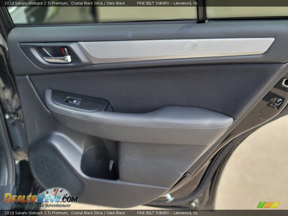 2019 Subaru Outback 2.5i Premium Crystal Black Silica / Slate Black Photo #36