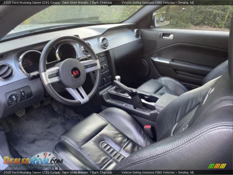 Dark Charcoal Interior - 2005 Ford Mustang Saleen S281 Coupe Photo #4