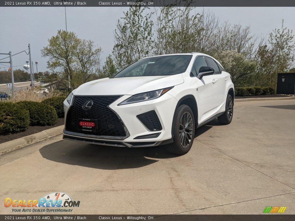 2021 Lexus RX 350 AWD Ultra White / Black Photo #1