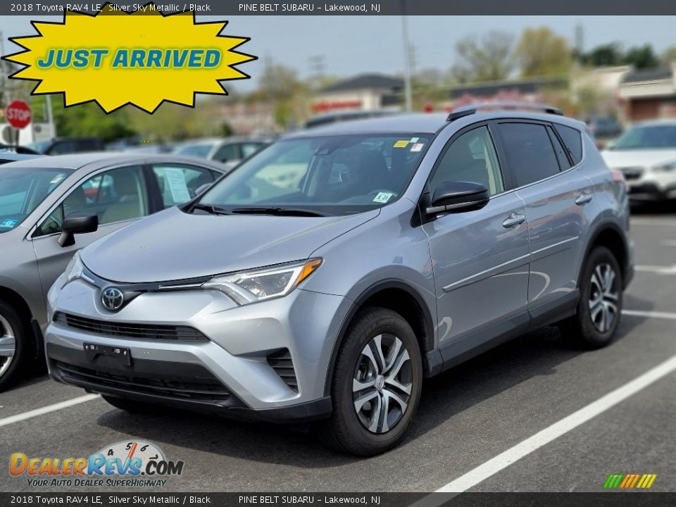 2018 Toyota RAV4 LE Silver Sky Metallic / Black Photo #1