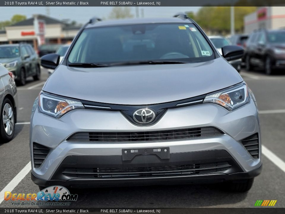 2018 Toyota RAV4 LE Silver Sky Metallic / Black Photo #2