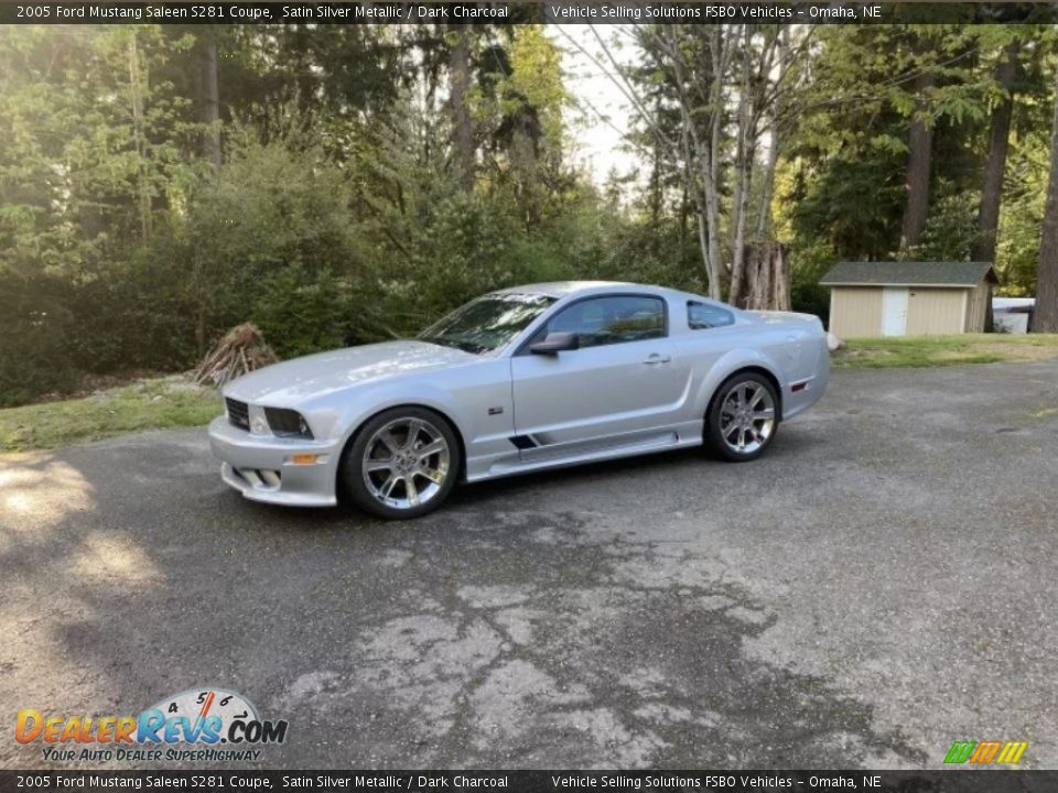 Satin Silver Metallic 2005 Ford Mustang Saleen S281 Coupe Photo #11