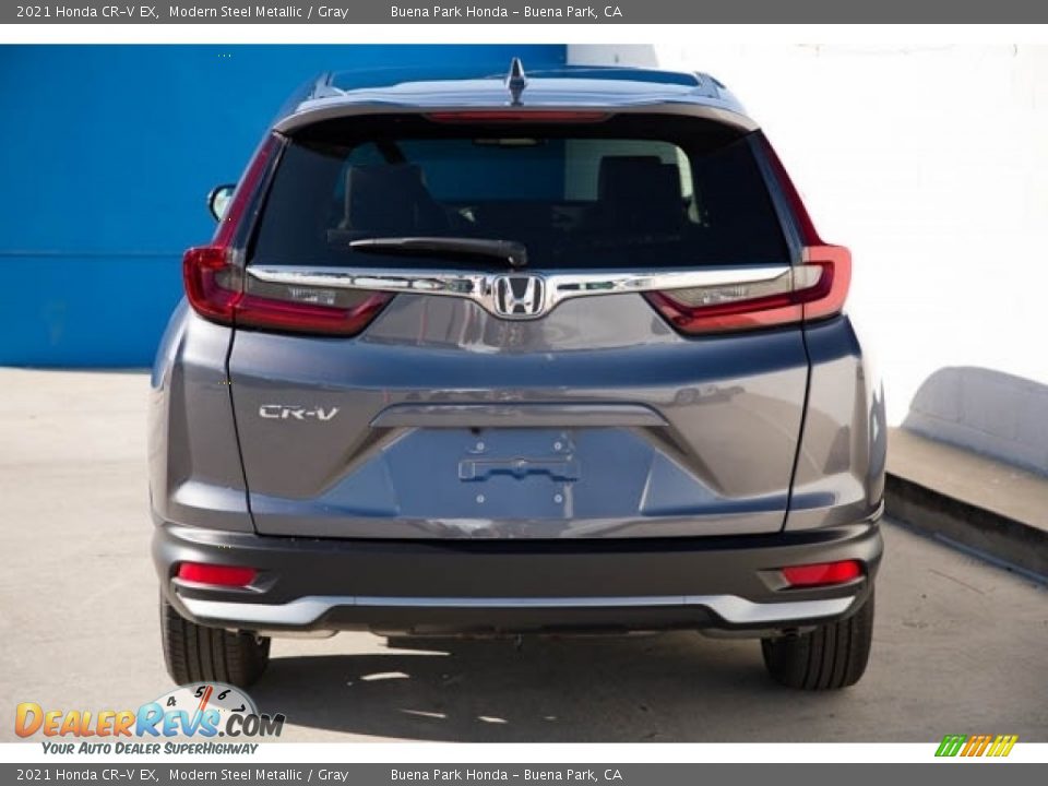 2021 Honda CR-V EX Modern Steel Metallic / Gray Photo #5