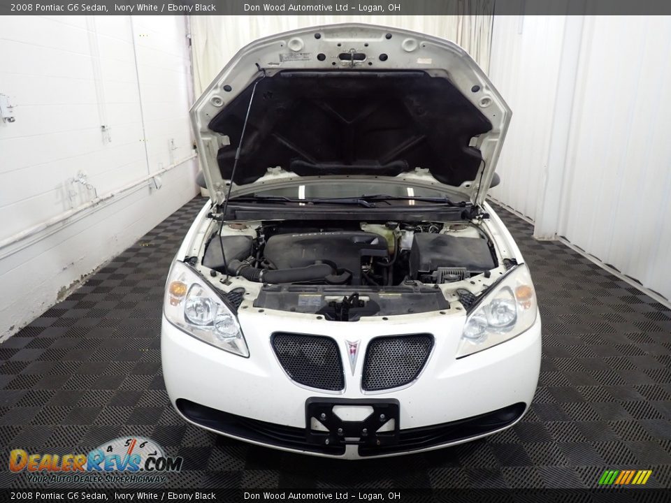 2008 Pontiac G6 Sedan Ivory White / Ebony Black Photo #6