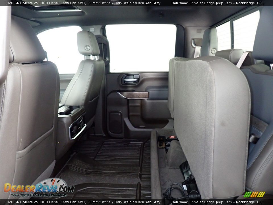 2020 GMC Sierra 2500HD Denali Crew Cab 4WD Summit White / Dark Walnut/Dark Ash Gray Photo #29