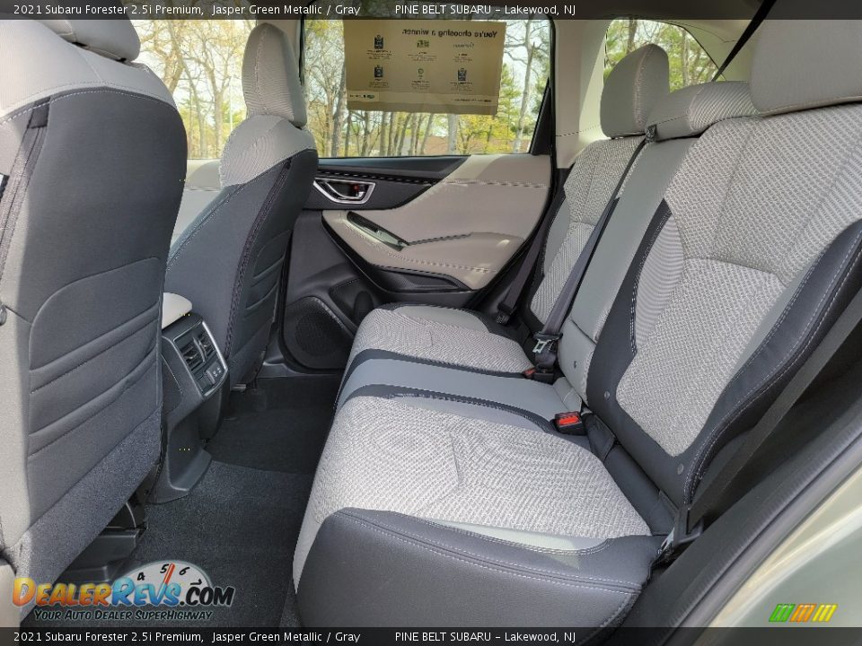 Rear Seat of 2021 Subaru Forester 2.5i Premium Photo #9