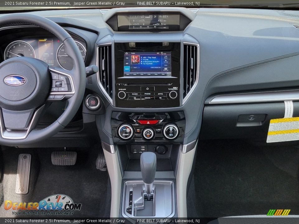 2021 Subaru Forester 2.5i Premium Jasper Green Metallic / Gray Photo #10