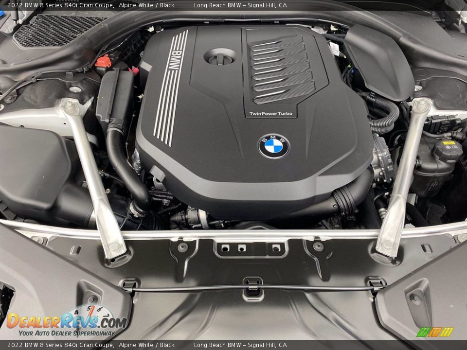 2022 BMW 8 Series 840i Gran Coupe 3.0 Liter M TwinPower Turbocharged DOHC 24-Valve Inline 6 Cylinder Engine Photo #9
