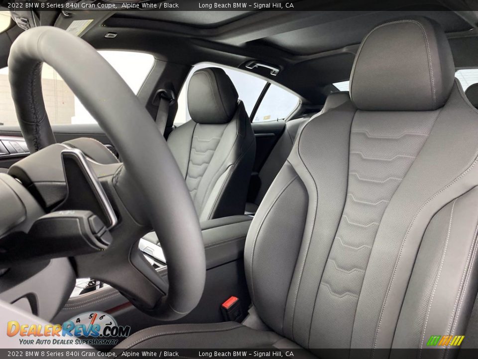 Front Seat of 2022 BMW 8 Series 840i Gran Coupe Photo #13