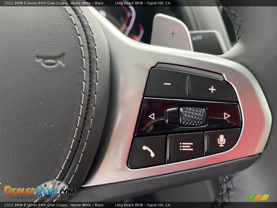 2022 BMW 8 Series 840i Gran Coupe Steering Wheel Photo #16