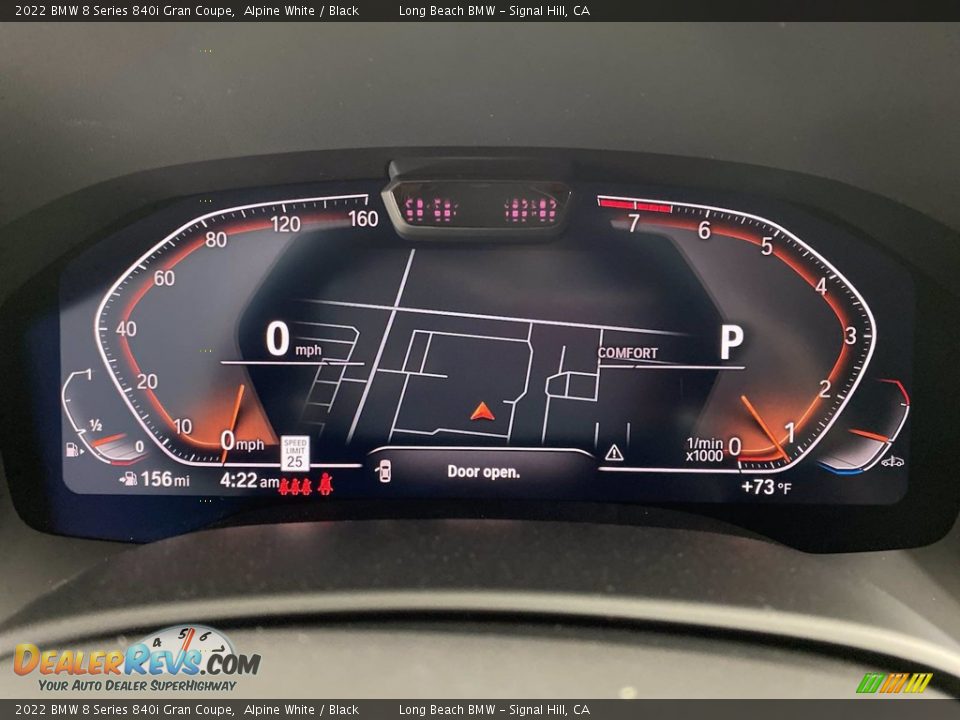 2022 BMW 8 Series 840i Gran Coupe Gauges Photo #17