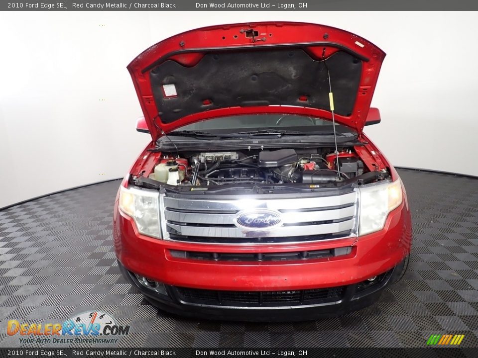 2010 Ford Edge SEL Red Candy Metallic / Charcoal Black Photo #6