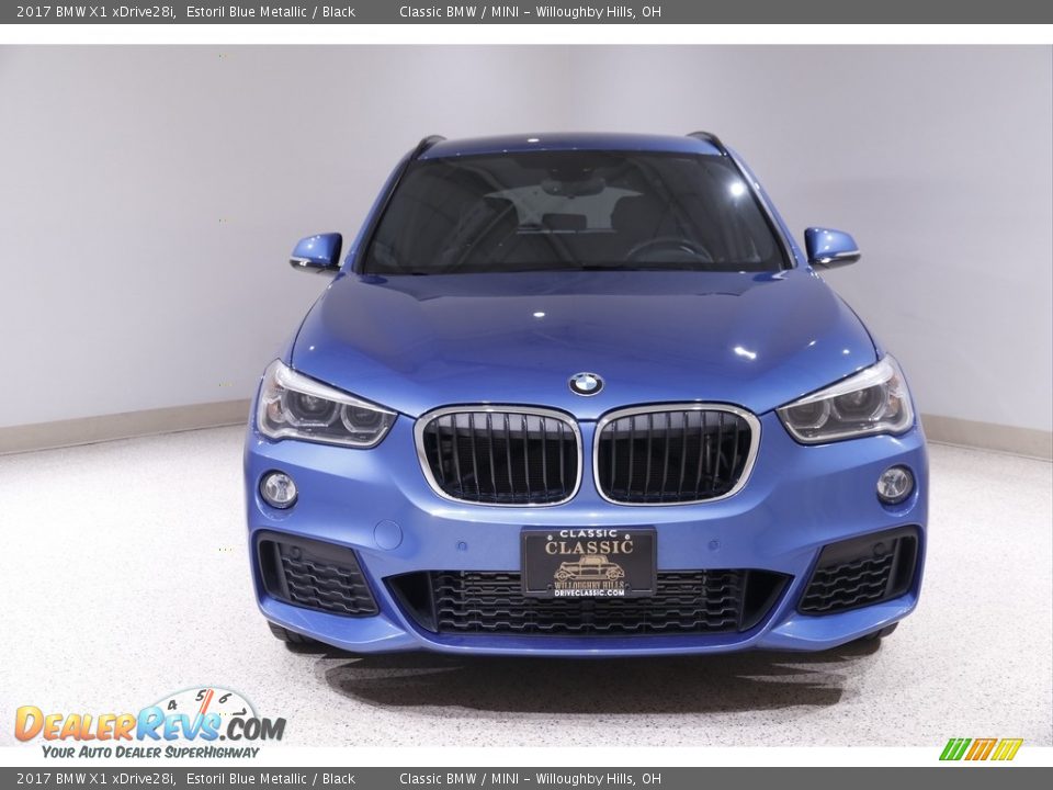 2017 BMW X1 xDrive28i Estoril Blue Metallic / Black Photo #2