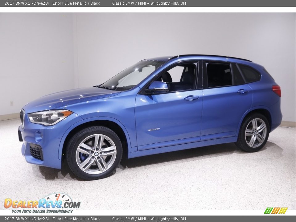 2017 BMW X1 xDrive28i Estoril Blue Metallic / Black Photo #3