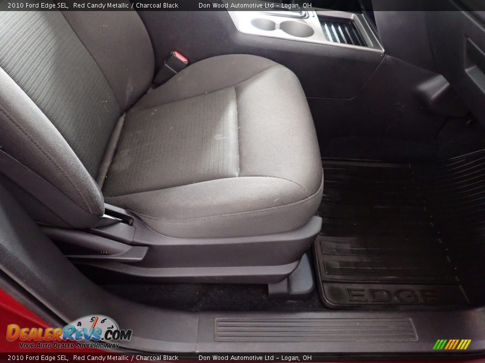 2010 Ford Edge SEL Red Candy Metallic / Charcoal Black Photo #31