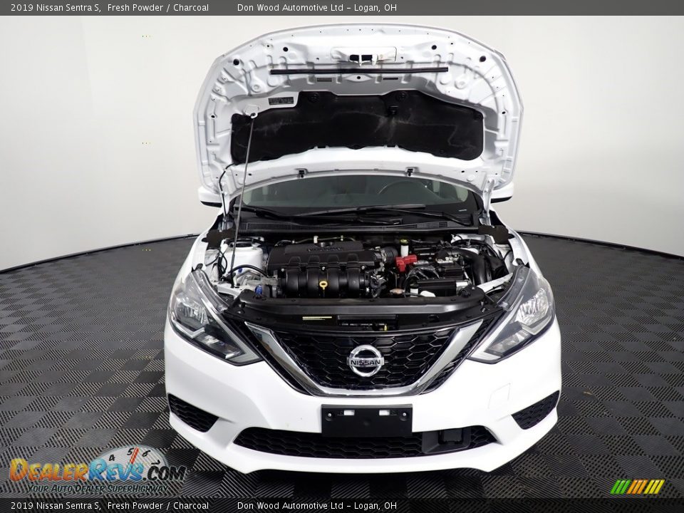 2019 Nissan Sentra S Fresh Powder / Charcoal Photo #6