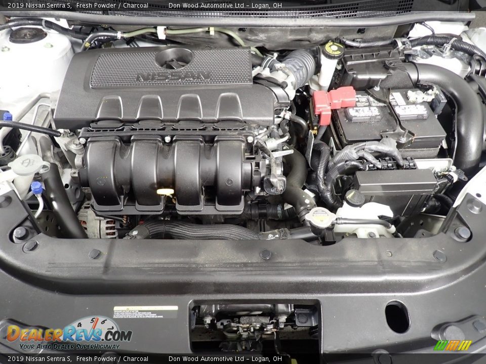 2019 Nissan Sentra S Fresh Powder / Charcoal Photo #7