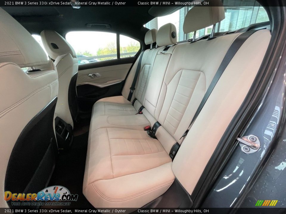 Rear Seat of 2021 BMW 3 Series 330i xDrive Sedan Photo #5