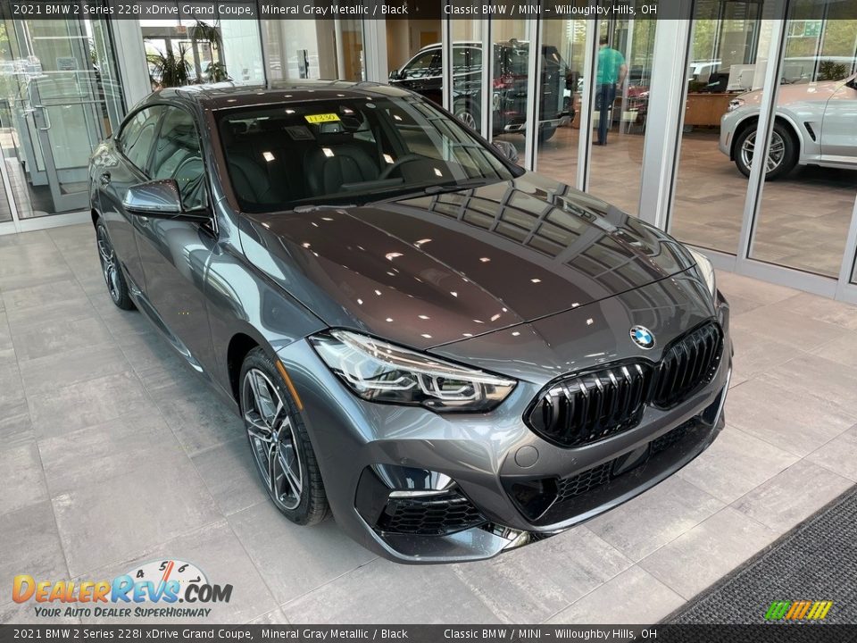 Mineral Gray Metallic 2021 BMW 2 Series 228i xDrive Grand Coupe Photo #1