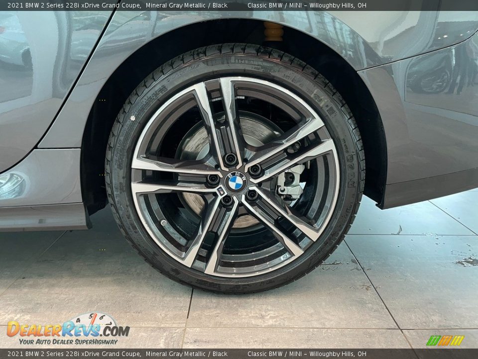 2021 BMW 2 Series 228i xDrive Grand Coupe Mineral Gray Metallic / Black Photo #3