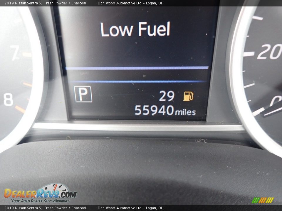 2019 Nissan Sentra S Fresh Powder / Charcoal Photo #22