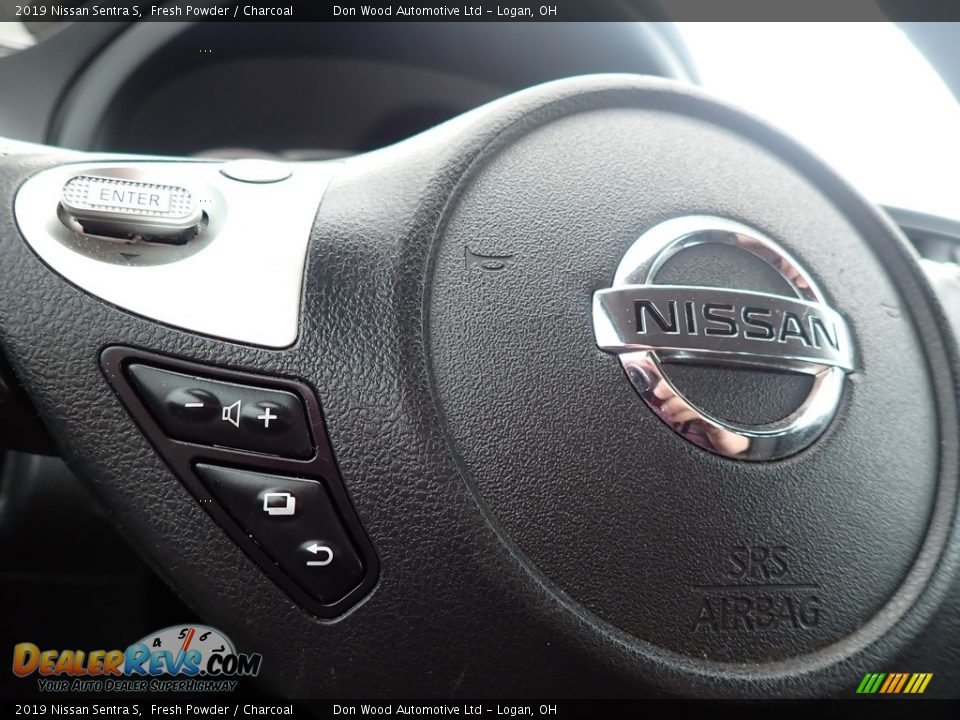 2019 Nissan Sentra S Fresh Powder / Charcoal Photo #24